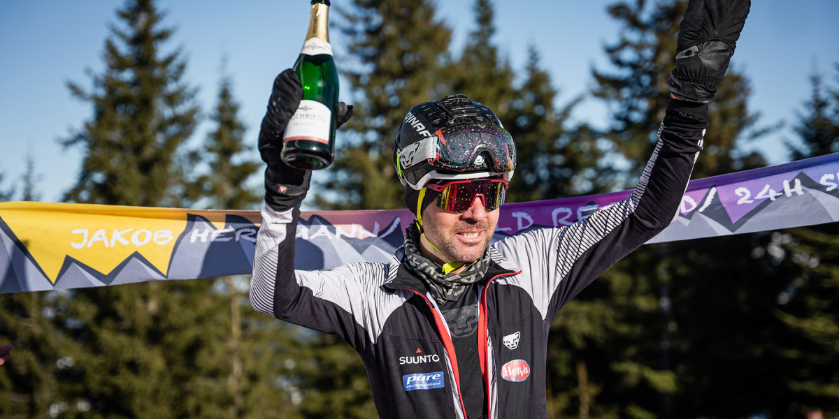 Jakob Herrmann knackt Weltrekord im Skibergsteigen