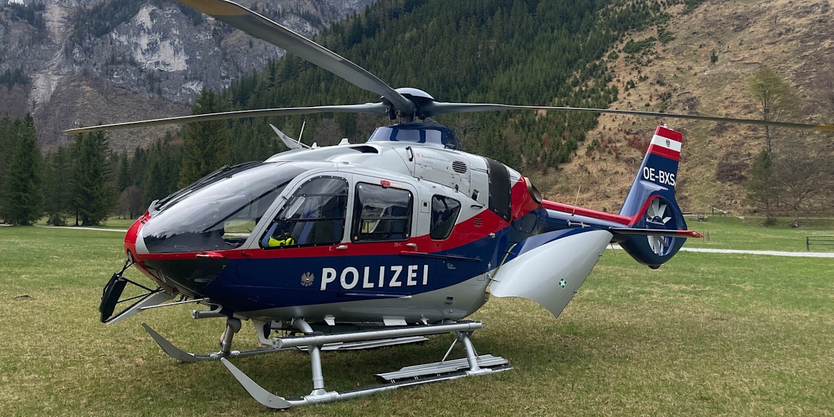 Rettungshelikopter im Einsatz