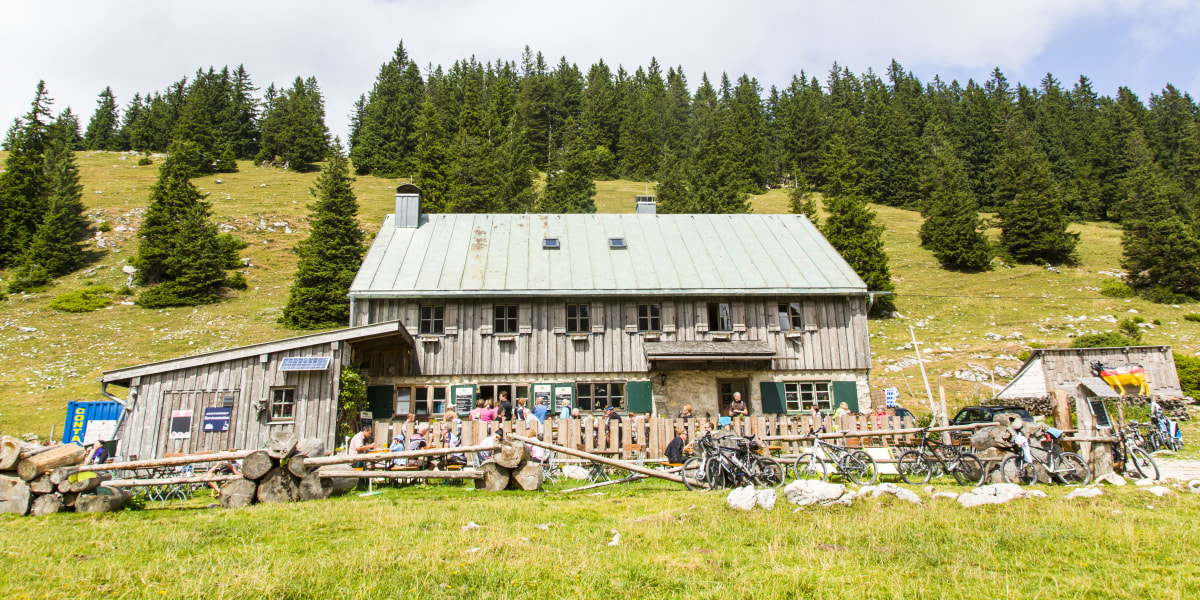 Die Riesenhütte im Chiemgau