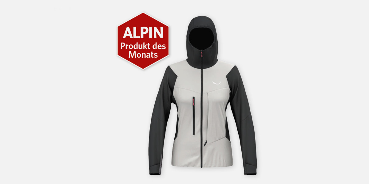 ALPIN Produkt des Monats 12/23: Salewa Sella DST HYB Jacket