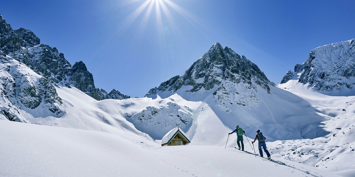 Auf Skitour im Tiroler Lechtal