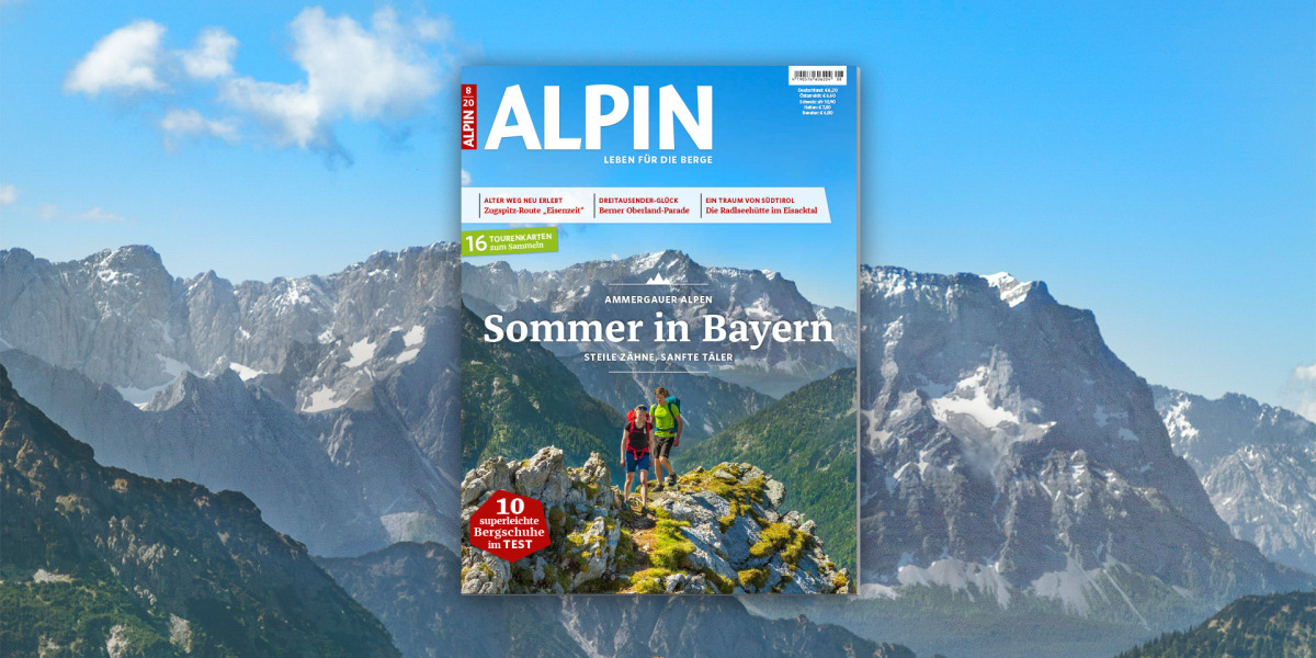 ALPIN 08/2020: Sommer in den Ammergauer Alpen 