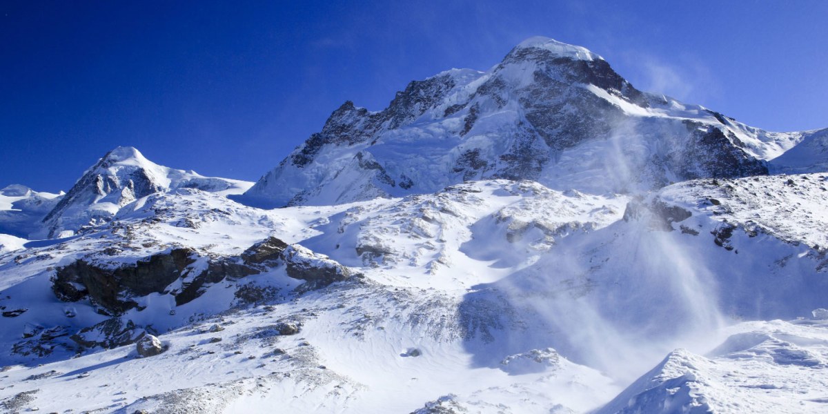 Schwere Skitour: Monte Rosa