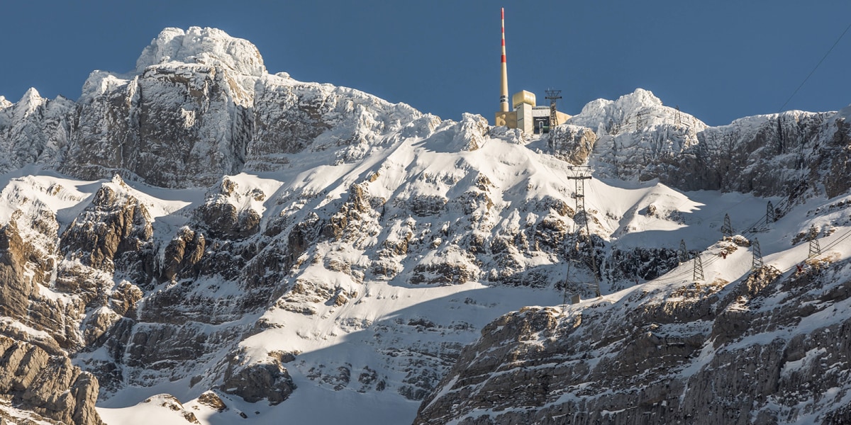 Mit Ski auf den höchsten Berg im Alpstein
