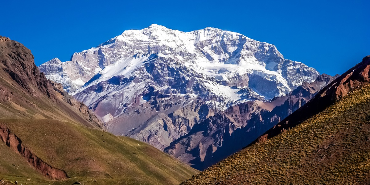 Der Cerro Aconcagua.