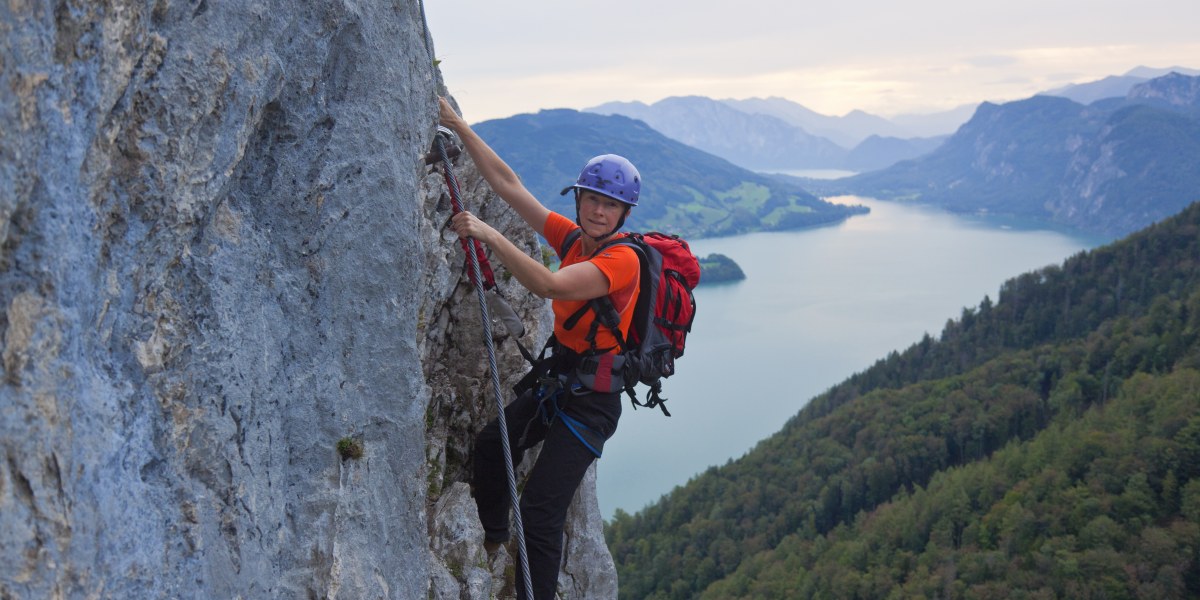 10 Regeln für Klettersteiggeher