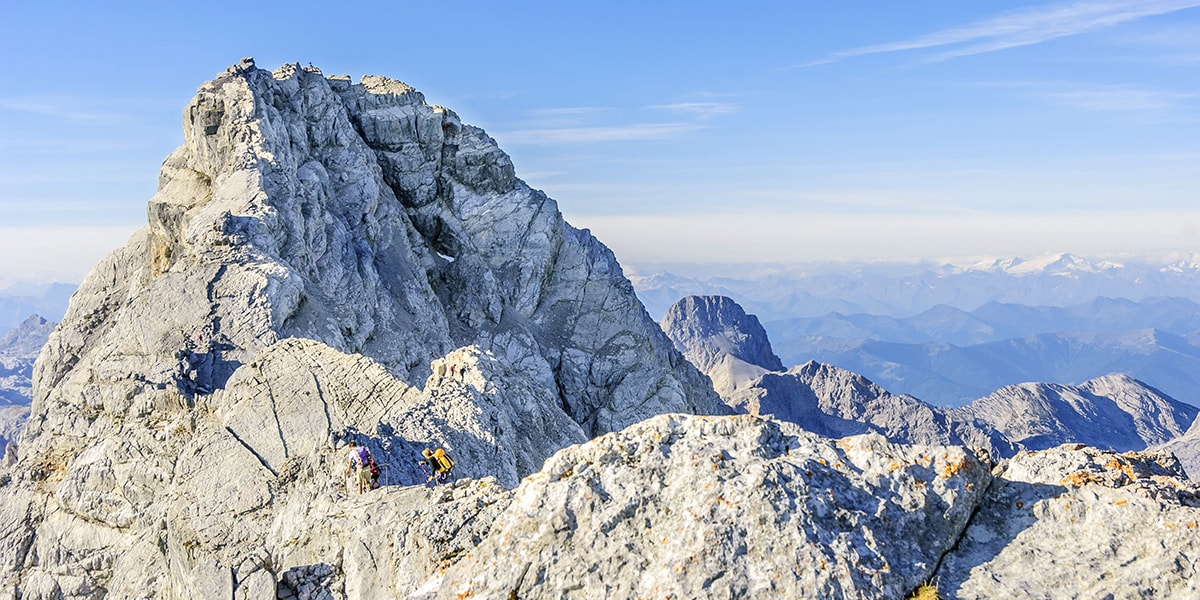 Watzmann-Grat: Rettung eines verletzten Bergsteigers