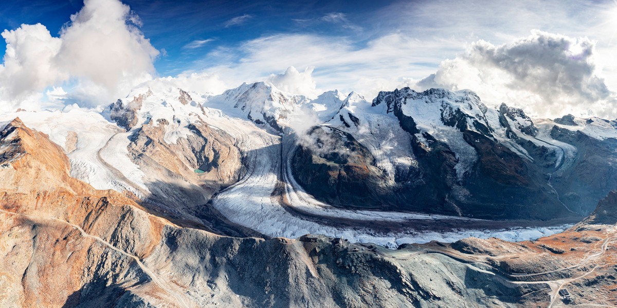 Gletscher bei Zermatt