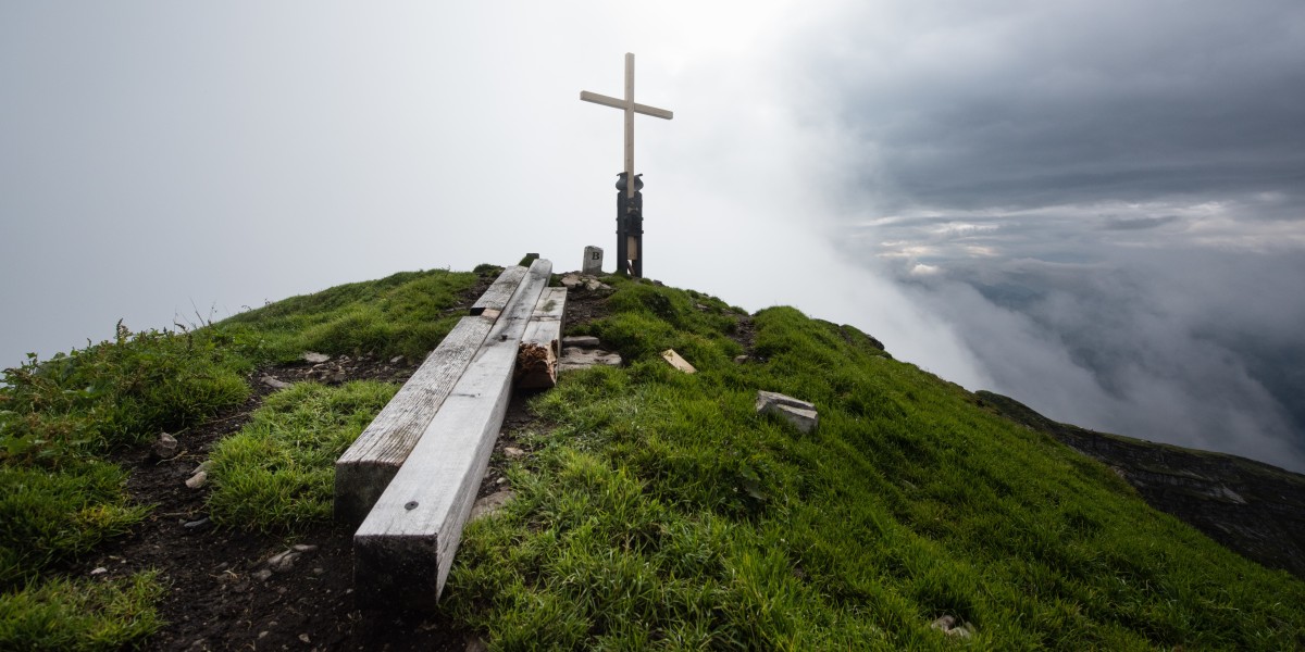 Gipfelkreuz, Kreuz, Schafreuter, Schafreiter, Tölz, Messner, Gipfel-Hacker, DAV, Alpenverein, Karwendel