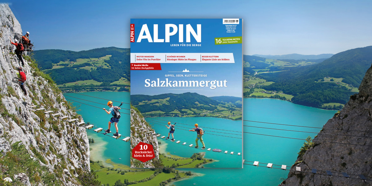 ALPIN 06/2019: Die besten Klettersteige zwischen Salzburg und dem Dachstein