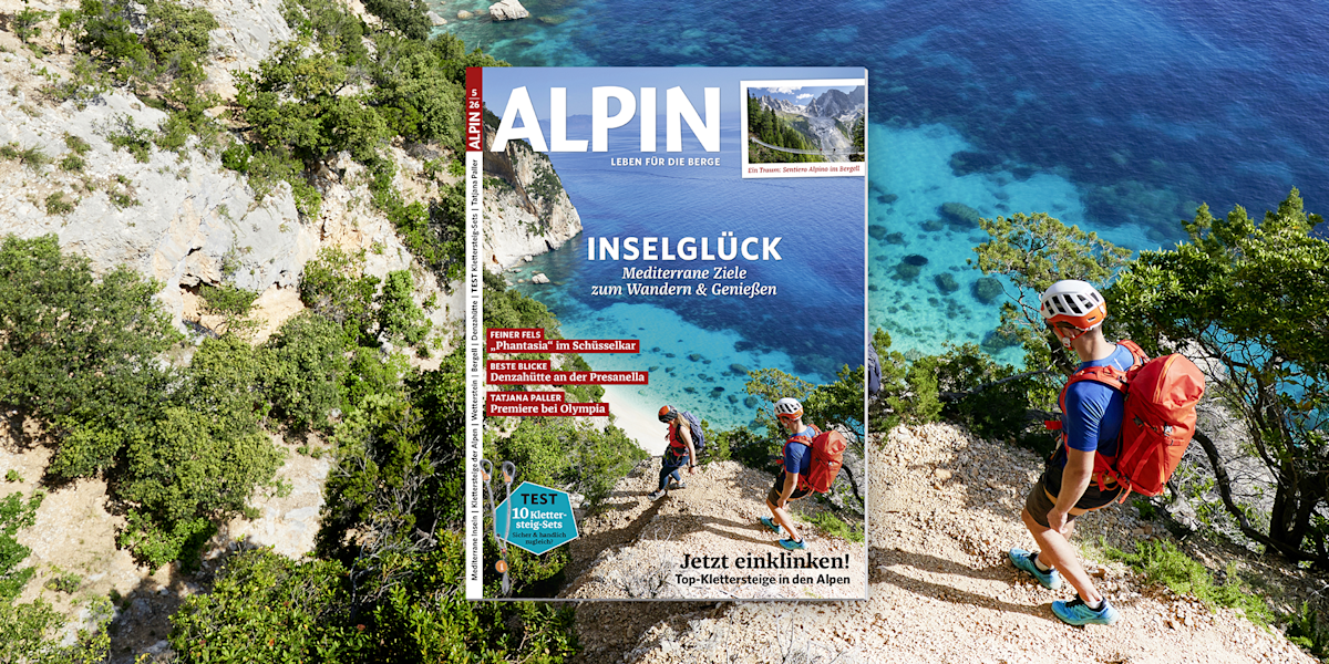 ALPIN 05/26: Inselglück & die Top-Klettersteige der Alpen