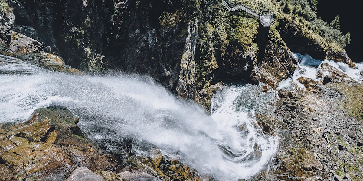 Der Stuibenfall im Ötztal