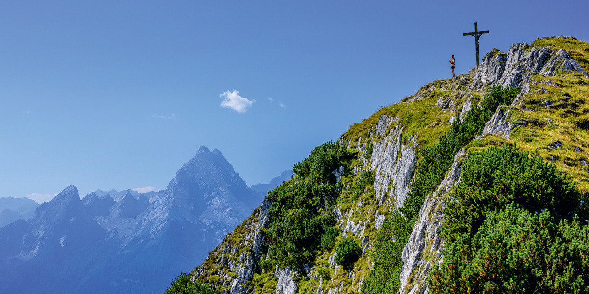 Schritt für Schritt über den Hochthron-Klettersteig auf den Untersberg