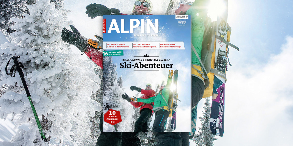 ALPIN 02/2019: Ski-Abenteuer im Bregenzerwald