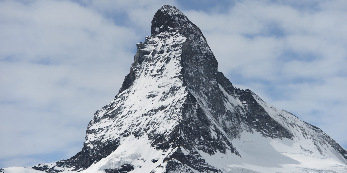 Das Matterhorn (4478 m).