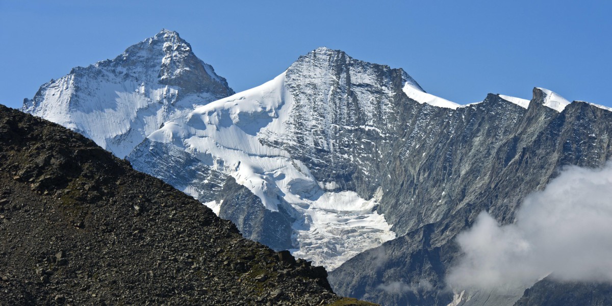Dent Blanche in den Walliser Alpen