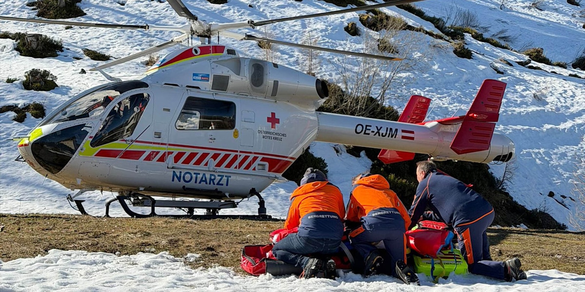 Die Bergrettung im Rettungseinsatz
