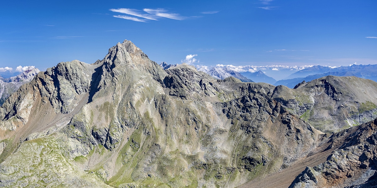 Was für ein Koloss: Der Hohe Riffler ist der höchste Berg im Verwall.