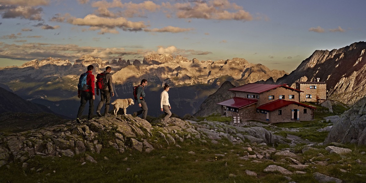 Italien, Trentino,&nbsp;Dolomiti di Brenta Trek, Trekking, Wandern, Touren, Routen 
