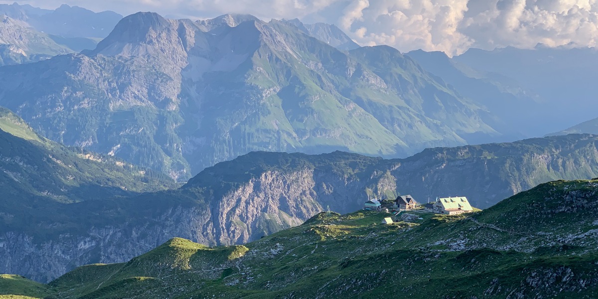 Bike & Hike zum Haldenwanger Eck in den Allgäuer Alpen