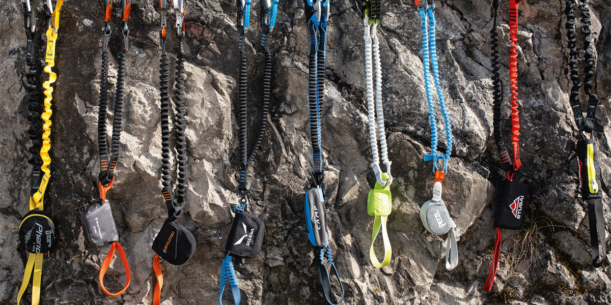 STUBAI Klettersteigset Summit Ultra Light - Alpin Ausrüstung EN 958 Zertifiziert 450g