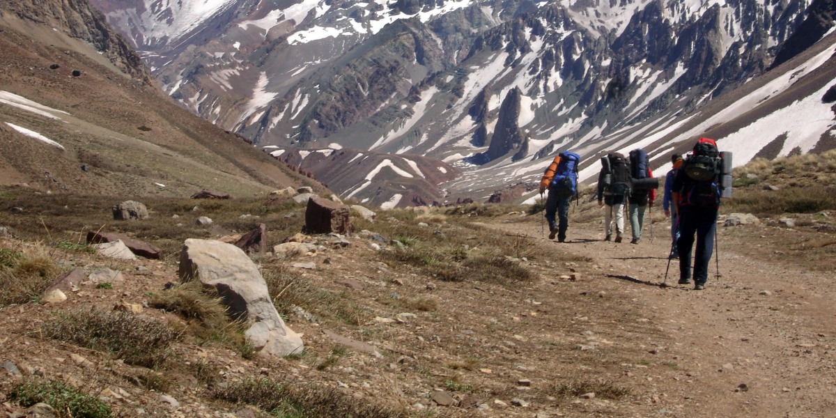 Cerro Aconcagua Der höchste Berg Südamerikas