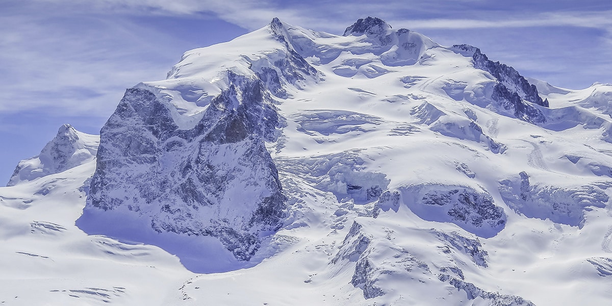 Die Dufourspitze: Der höchste Berg der Schweiz