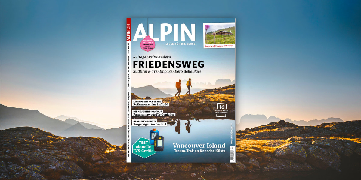 ALPIN 12/23: Weitwandern in Südtirol & Trentino