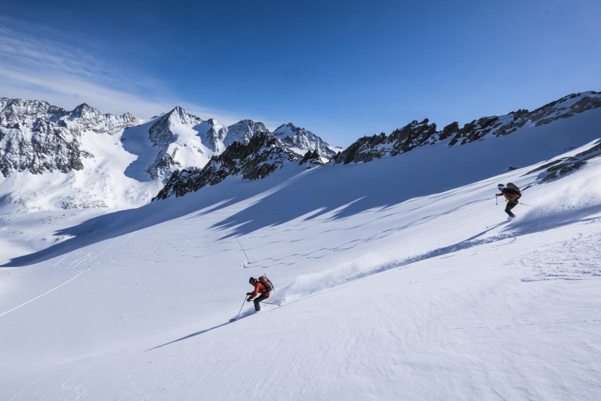 Impressionen Tourengebiet um die FranzSennHütte