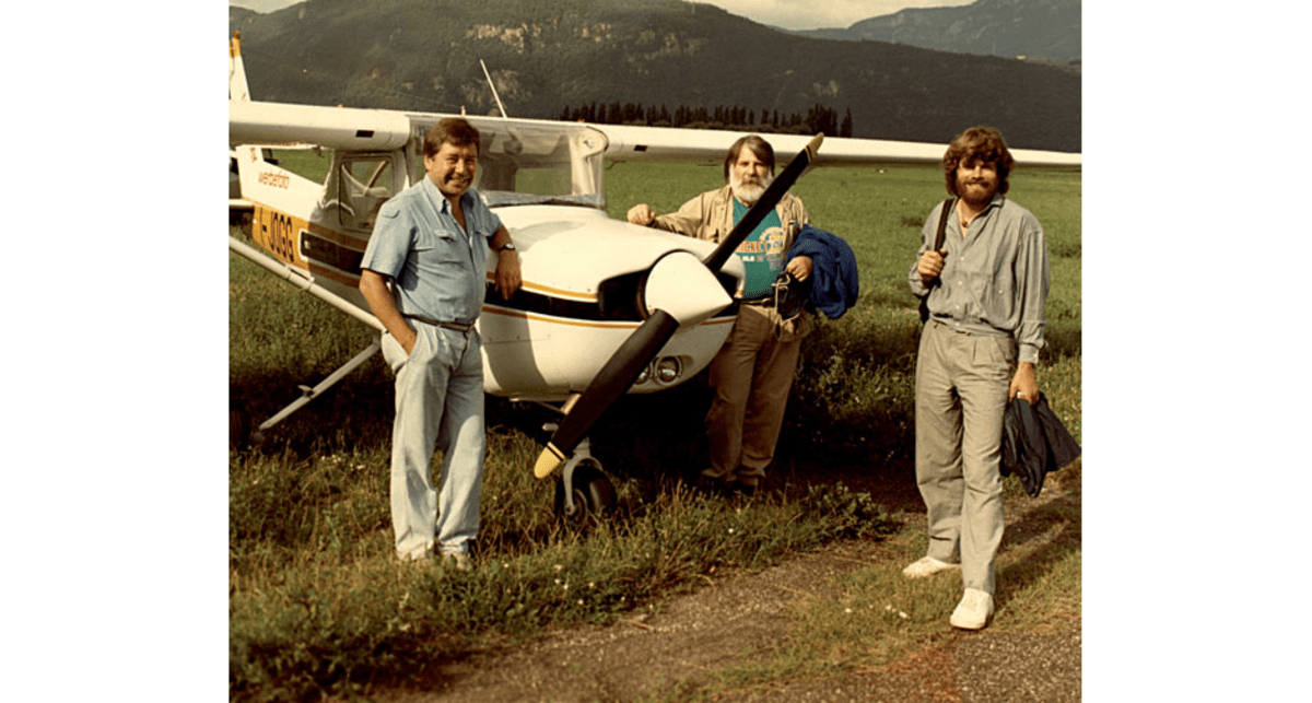Überflieger Reinhold Messner