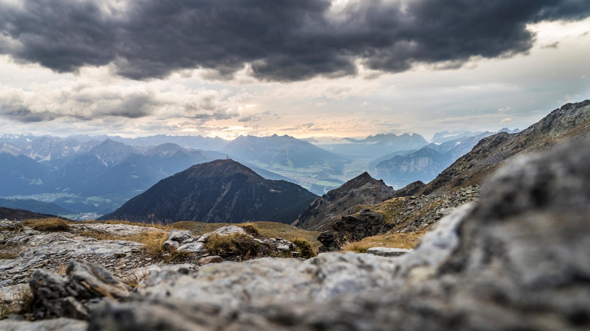 Kurz vor der Glungezer Hütte