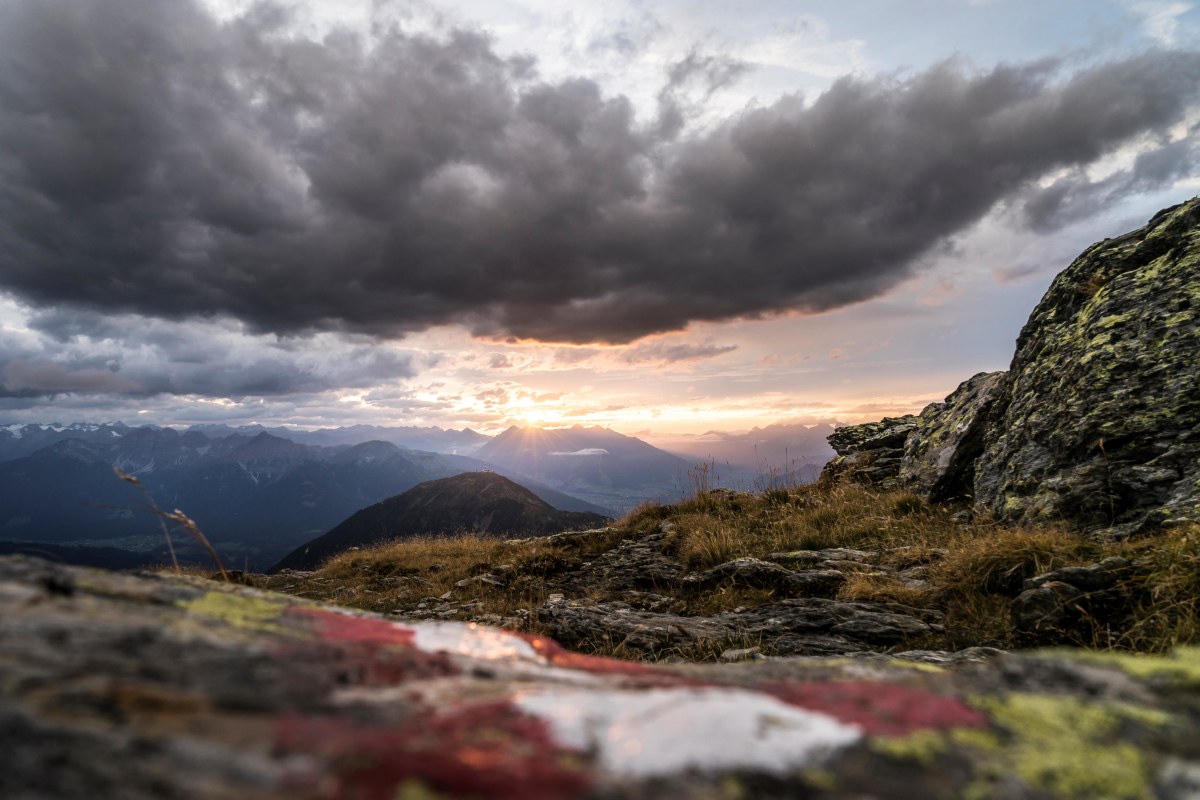 Kurz vor der Glungezer Hütte