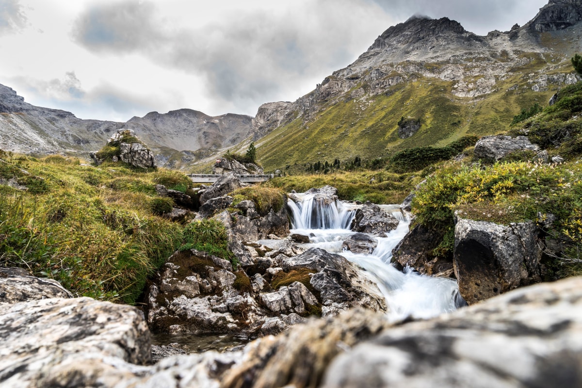 Bach an der Lizumer Hütte