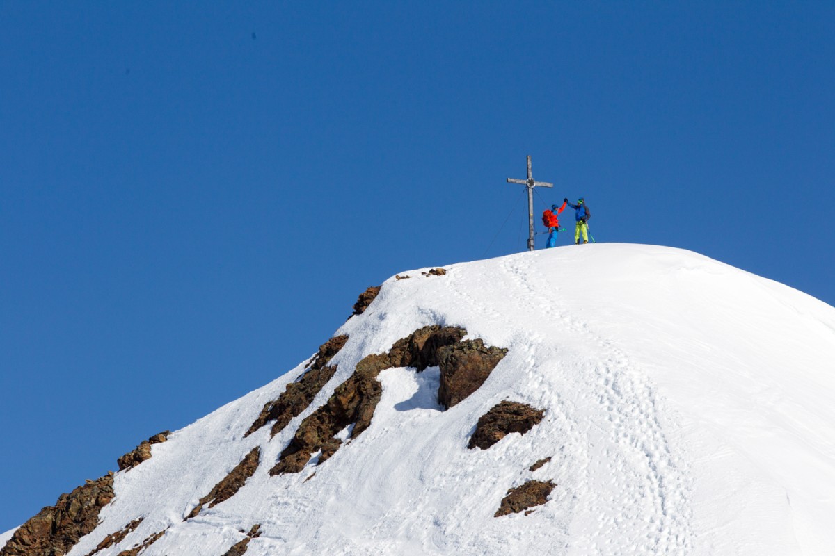 <p>Sanfte  Rundung: An der Schneeglocke beginnt die bald deutlich anspruchsvollere  Gratwanderung zum Silvrettahorn.</p>