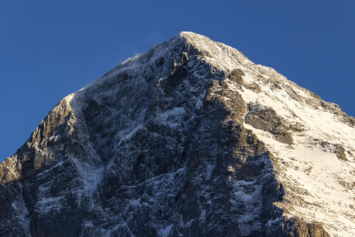 In der Eiger-Nordwand