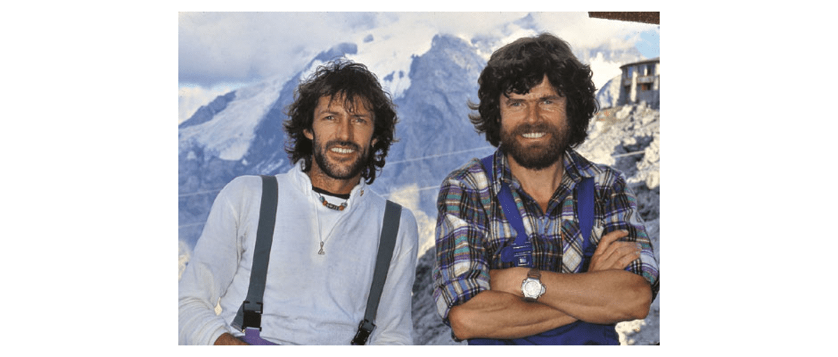 1991 - Hans Kammerlander und Reinhold Messner
