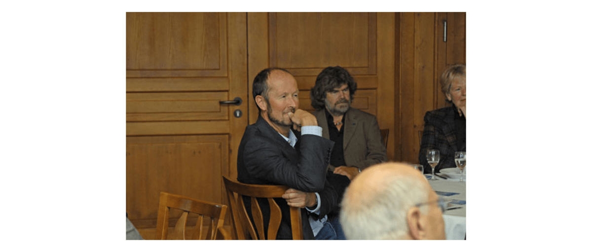 Michael Pause und Reinhold Messner