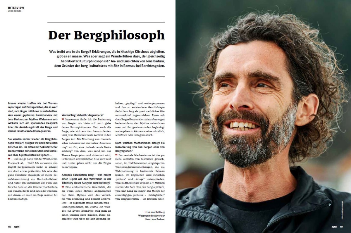 Im Interview: Philosoph und Wanderführer Jens Badura