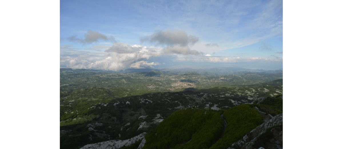 Ausblick vom Lovcen, dem heiligen Berg der Montengriner