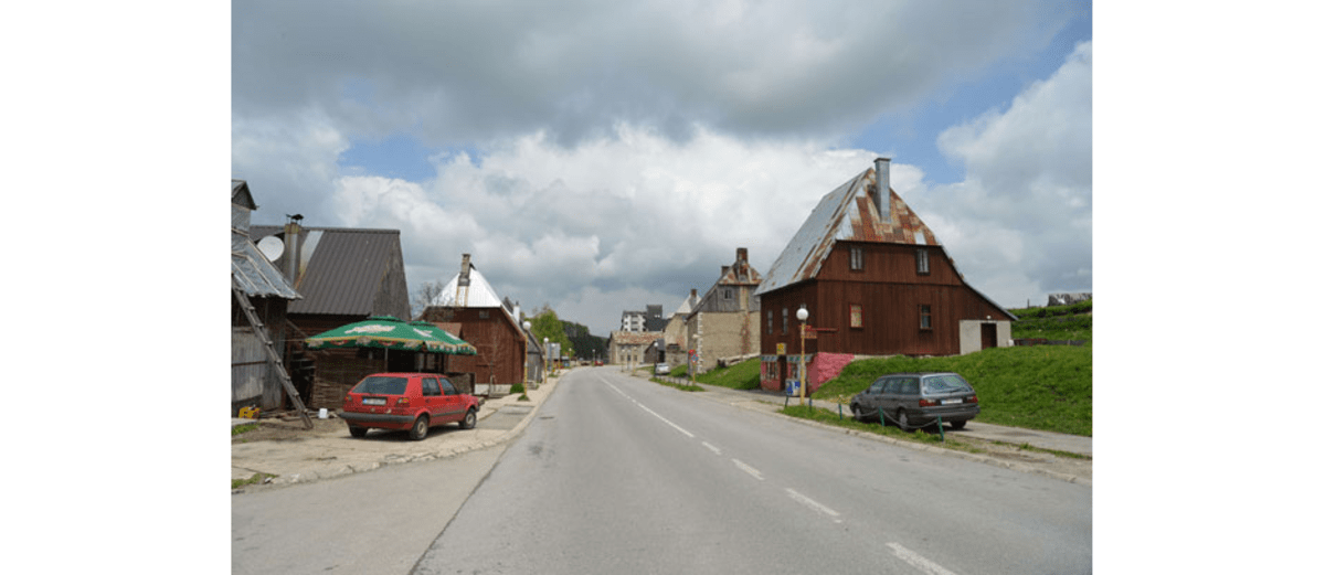 Straßenszene in Zabljak