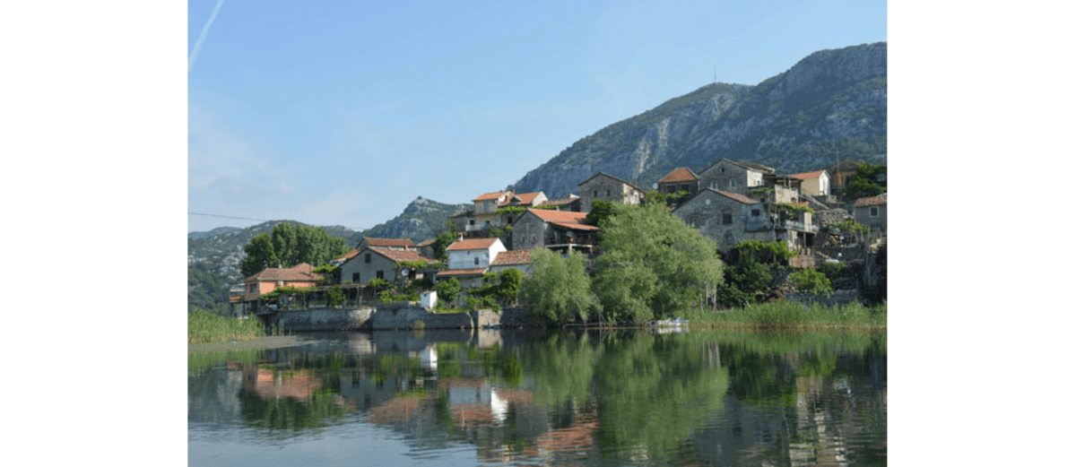 Paddeln auf dem Skadarsee...