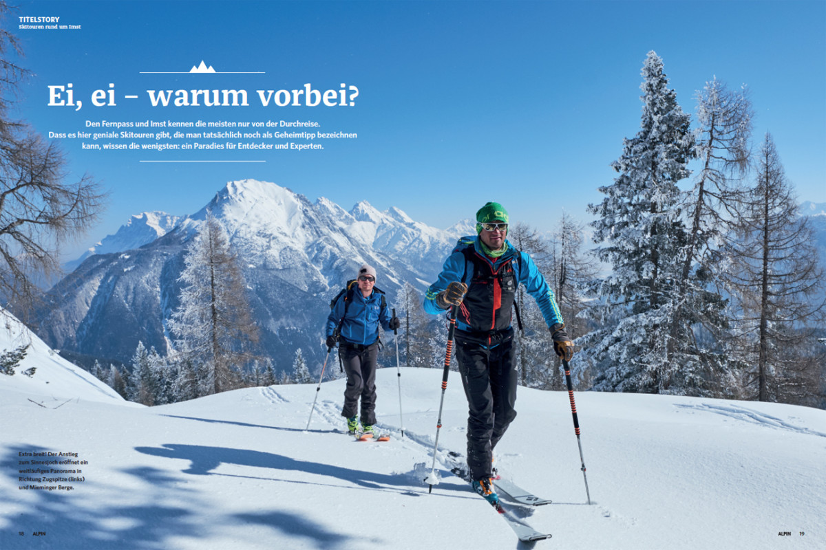 Titelstory: Skitouren rund um Imst
