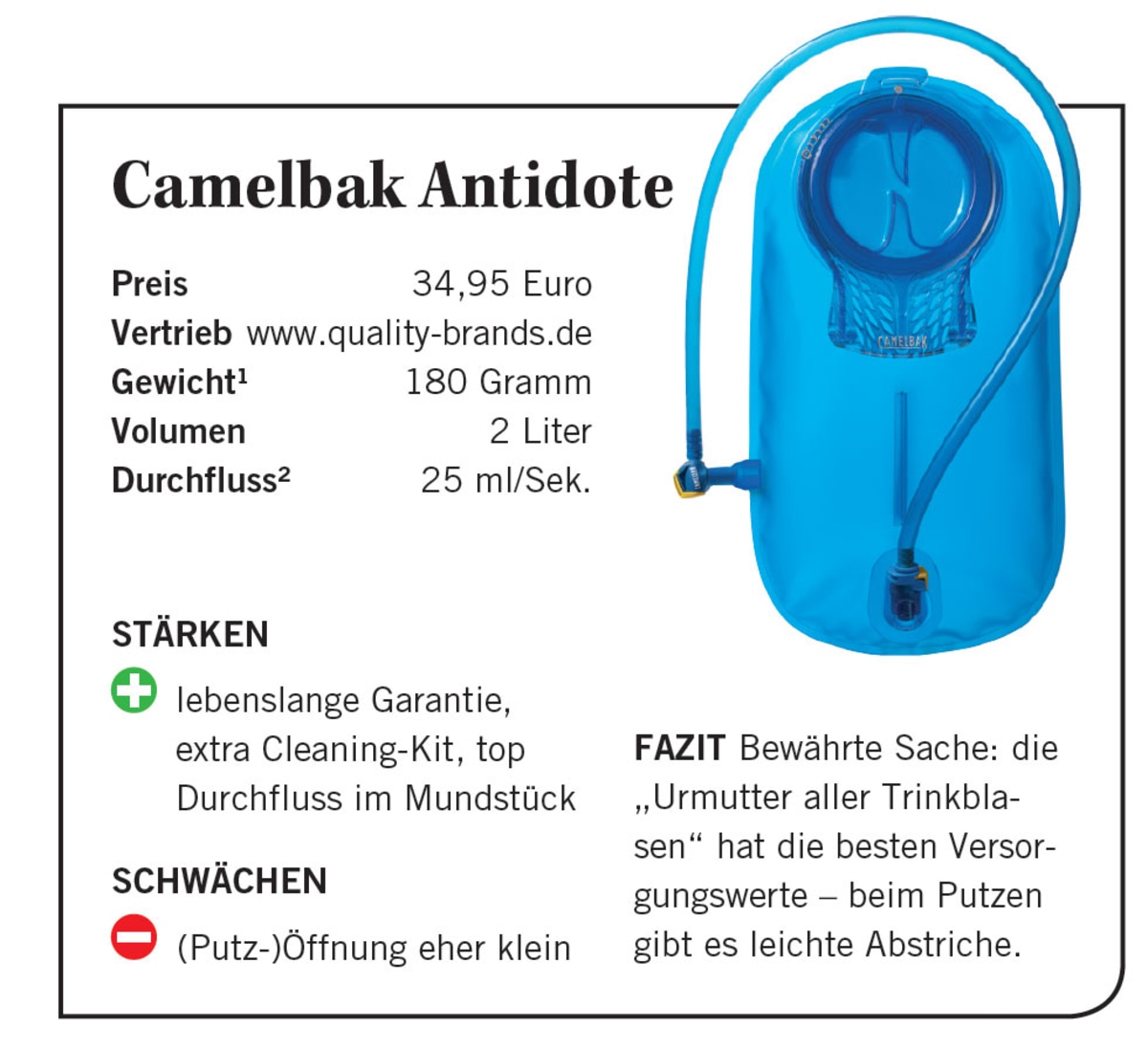 Camelbak Antidote