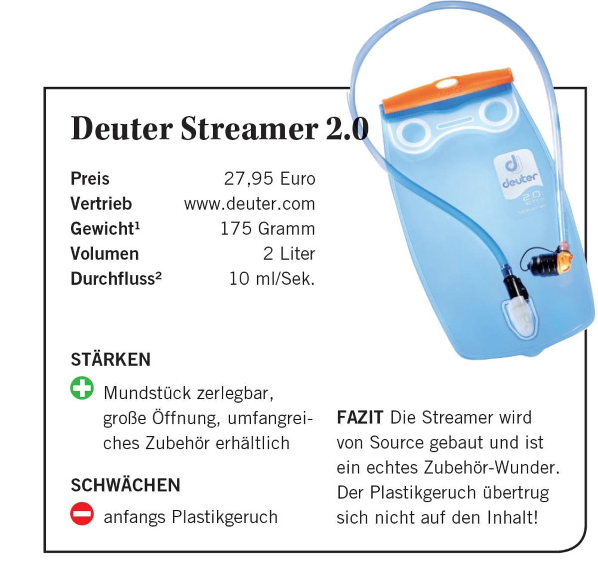 Deuter Streamer 2.0