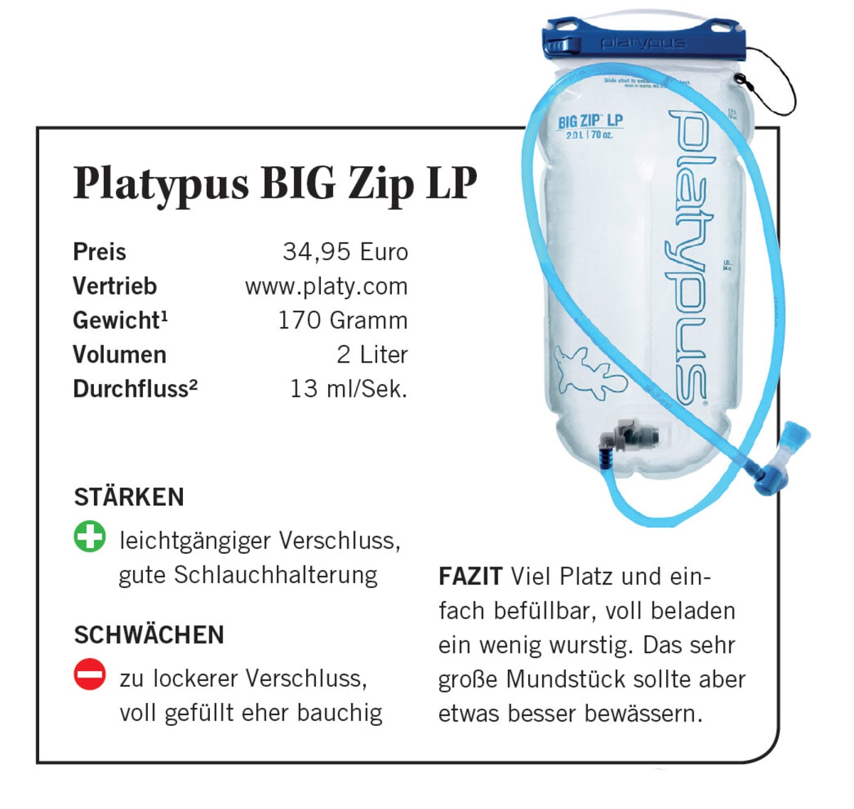 Platypus BIG Zip LP