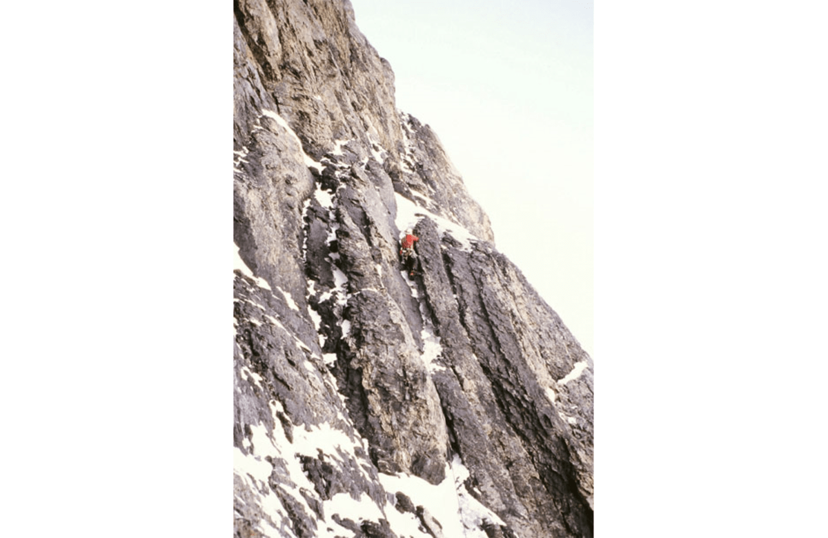 "Young Spider", Eiger Nordwand 2001