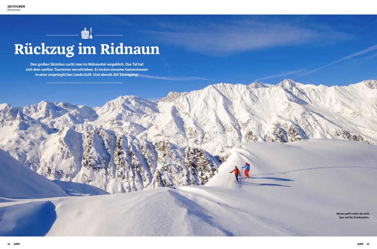 Tourenreportage: Skitouren im Ridnauntal