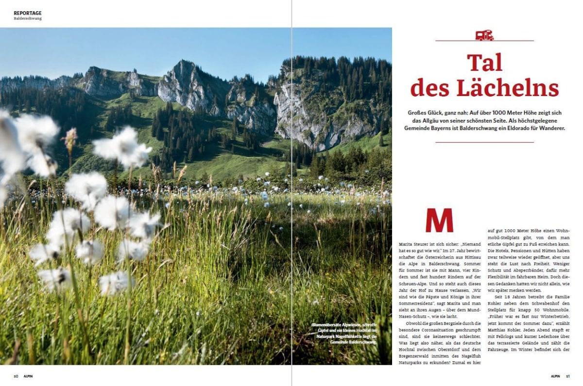Reportage: Wanderparadies Balderschwang im Allgäu 