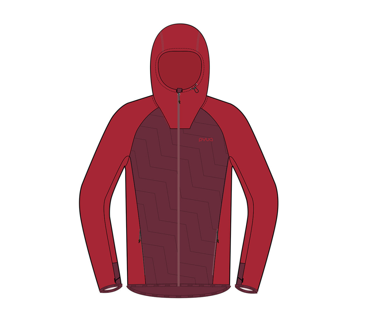 Pyua - “Snug-Y 2.0” Men’s Hybrid Fleece Jacket