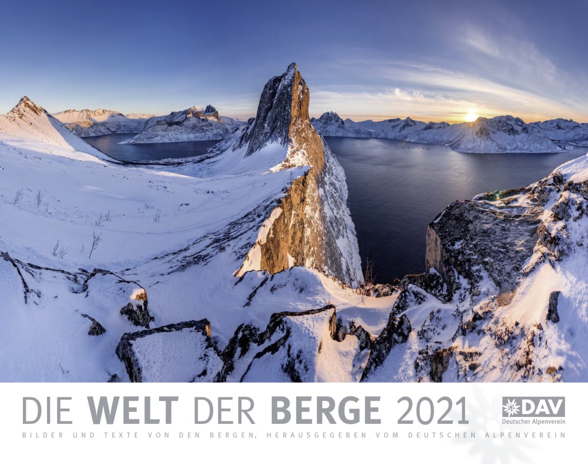 "Welt der Berge 2021" - DAV Monatskalender